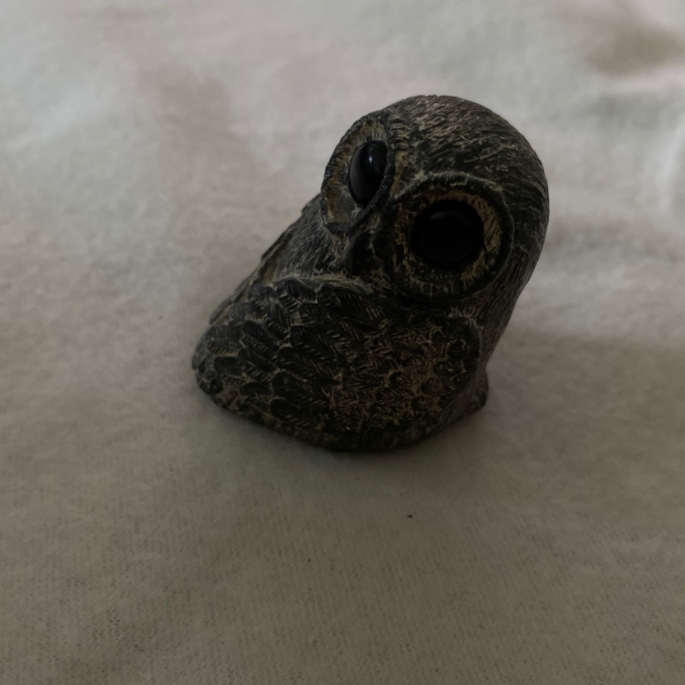 Assorted Inuit owl sculptures - Picture 2 of 7